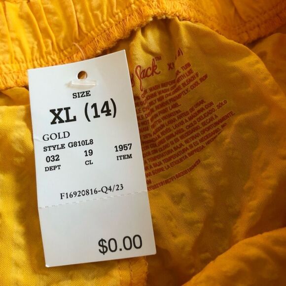 📳 Cat & Jack | Yellow NEW Shorts - Picture 2 of 2